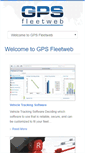 Mobile Screenshot of gpsfleetweb.com